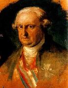 Francisco de Goya Portrait of Antonio Pascual of Spain Sweden oil painting artist